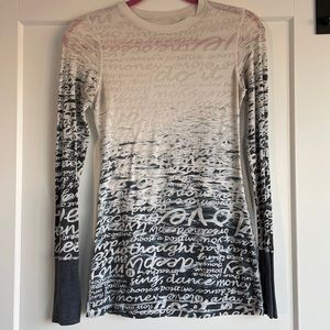 Lululemon mantra long sleeve